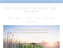 Tablet Screenshot of katherineingram.com